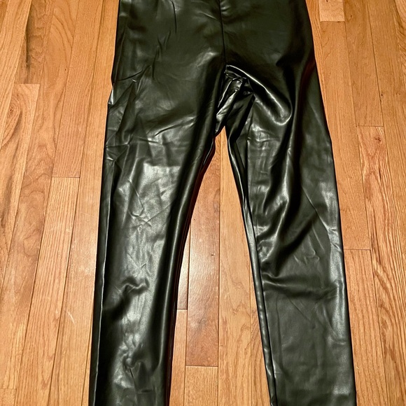 Joie Pants - Joie Sleek Black Faux Leather Pants NWT (XXL)